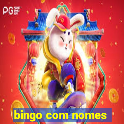 bingo com nomes